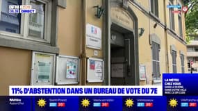 Législatives: seulement 11,6% d'abstention dans un bureau de vote du 7e arrondissement de Lyon