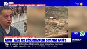 Tempête Aline: les habitants de Saint-Martin-Vésubie tentent de reprendre une vie normale