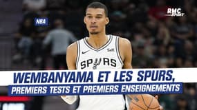 NBA : Premiers tests et premiers enseignements pour Wembanyama chez les Spurs