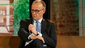 Le chancelier allemand Friedrich Mer, lundi 26 mai.