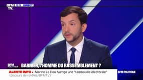 Nouveau gouvernement: "Il y a des personnes compétentes à gauche", estime Jean-Philippe Tanguy