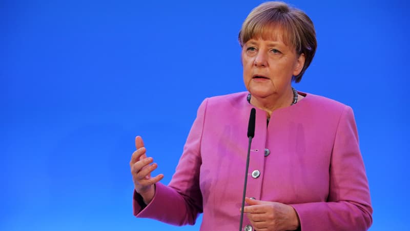 La chancelière allemande Angela Merkel, le 8 janvier 2016.