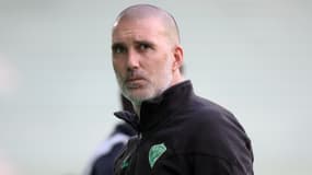 Laurent Batlles avec Saint-Etienne le 4 octobre 2023
