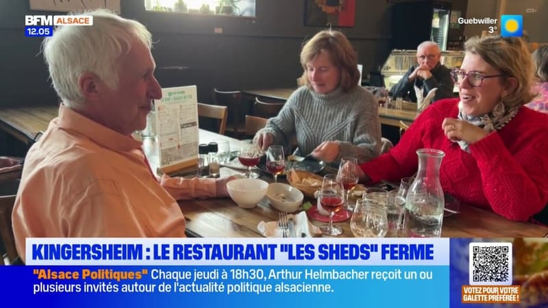 Kingersheim: fin de service pleine d'émotions pour le restaurant Les Sheds