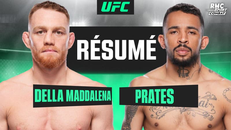 Résumé UFC : L'ancien champion Maddalena va-t-il RECHUTER face à l'intenable Prates ?