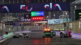 Illustration de la violence du choc entre Théo Pourchaire et Enzo Fittipaldi