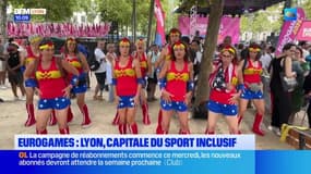 Hier avait lieu la cérémonie d'ouverture des Eurogames à Lyon. Du sport amateur et inclusif.