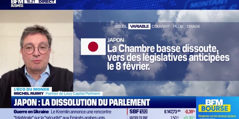 L'éco du monde : "Japon : vers des législatives anticipées le 8 février" - 23/01