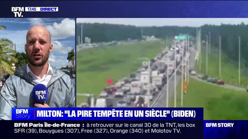 États-Unis: l'ouragan Milton pourrait être 