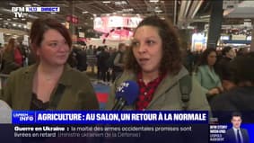 Après une première journée mouvementée le calme est revenu dans les allées du Salon de l'agriculture 