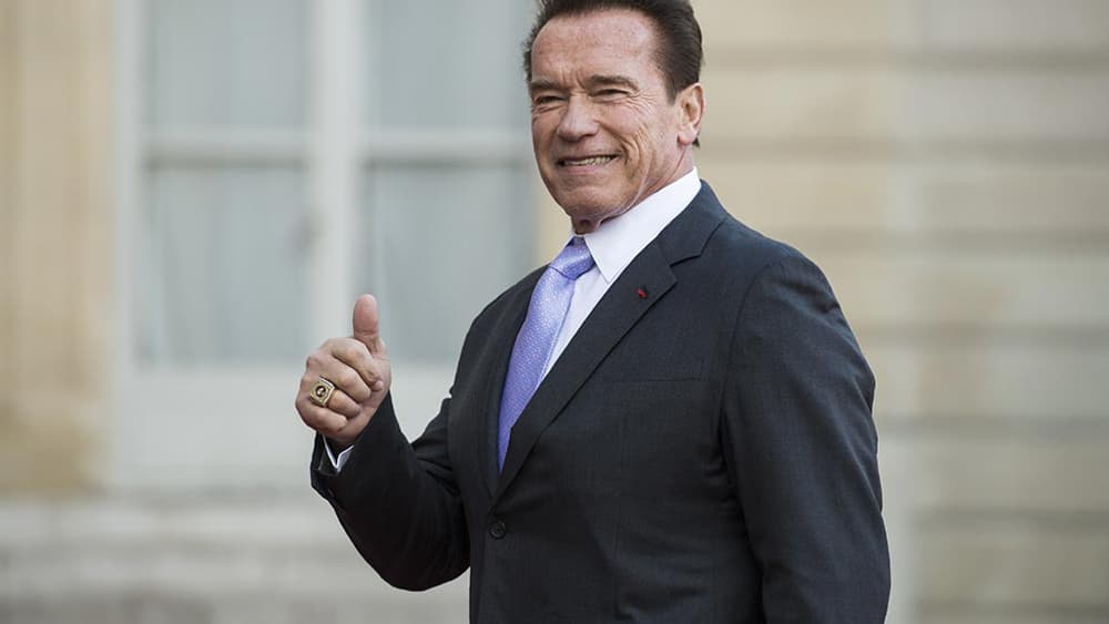 Arnold Schwarzenegger. 