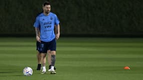 Lionel Messi s'entraîne à part