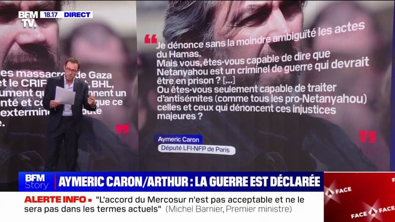 Aymeric Caron et Arthur règlent leurs comptes via les réseaux sociaux