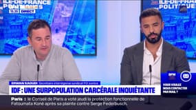 Île-de-France Politiques: "Quand on a une cellule de 9m2 où on y met 3 personnes, cela crée de la tension"