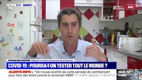 François Ruffin: "On n'a pas profité du confinement pour faire des tests, comme le réclamait l'OMS"