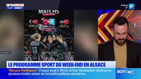 Le journal des sports du week-end à venir en Alsace, avec Adrien Beaujean