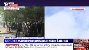 1er-Mai: des drones utilisés par les forces de l'ordre lors de la manifestation à Paris