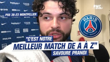 PSG 38-23 Montpellier : "C'est notre meilleur match de A à Z", savoure Prandi
