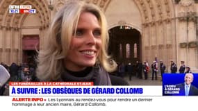 Obsèques de Gérard Collomb: "Il a fait de moi une Lyonnaise de coeur" pour Sylvie Tellier