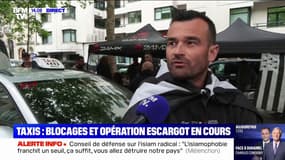 "On a installé un campement": ce chauffeur de taxi breton est à Paris pour manifester contre la réforme de la tarification du transport sanitaire