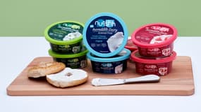 Le produit similaire à du fromage à tartiner de la marque Nurishh vendu aux États-Unis à partir du 1er janvier 2023.