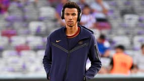 Hugo Ekitike avec le PSG, à Toulouse le 19 août 2023