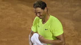 Rafael Nadal au Masters 1000 de Rome, le 16 septembre 2020