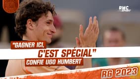 Roland-Garros : "Gagner ici, c’est spécial" confie Humbert après sa victoire face à Mannarino