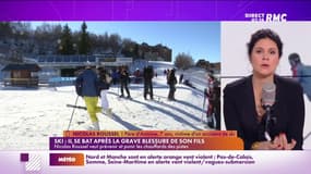 Le père d'un enfant victime d'un grave accident de ski dans "Apolline Matin"