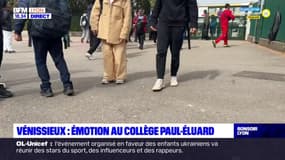 Vénissieux : émotion au collège Paul-Eluard