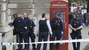 La police a établi un périmètre de sécurité à Londres, après l'arrestation d'un homme soupçonné d'avoir voulu commettre une attaque terroriste. 