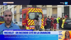 Marseille: un important feu d'appartement se déclare à la cité de la Cravache