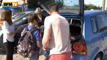 La famille Carmier laisse sa voiture gratuitement à l'aéroport