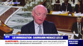 Projet de loi immigration: Patrick Stefanini (ancien secrétaire général du ministère de l’Immigration) y voit "une série d'avancées positives"