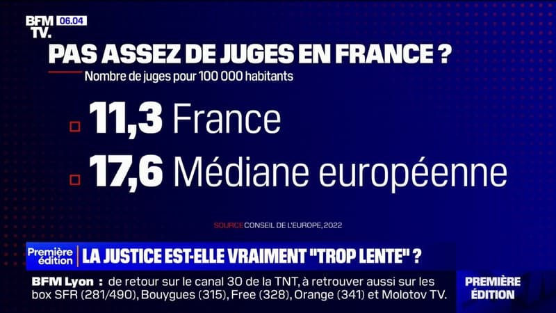 Manque de moyens financiers et humains: la justice est-elle vraiment trop lente en France?