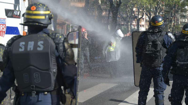 Manifestation de gilets jaunes à Toulouse, le 13 avril 2019 (illustration)