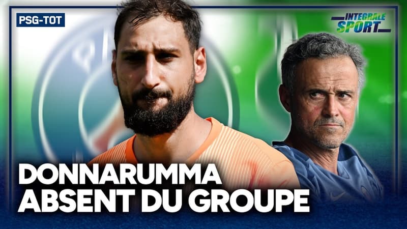 PSG - Tottenham : Donnarumma absent du groupe, "un choix" de Luis Enrique