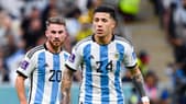 Alexis Mac Allister et Enzo Fernandez avec l'Argentine au Mondial 2022