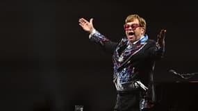 Elton John lors de son concert à Paris le 11 juin 2022