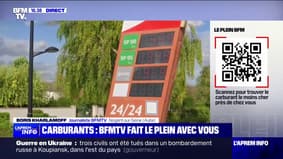 "Je regarde toujours la station la moins chère":  BFMTV vous aide à trouver les stations-service les moins chères, comme ici à Nogent-sur-Seine, dans l'Aube