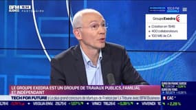 Pascal Maridet (Groupe Exedra) : Le groupe Exedra est un groupe de travaux publics, familial et indépendant - 27/01