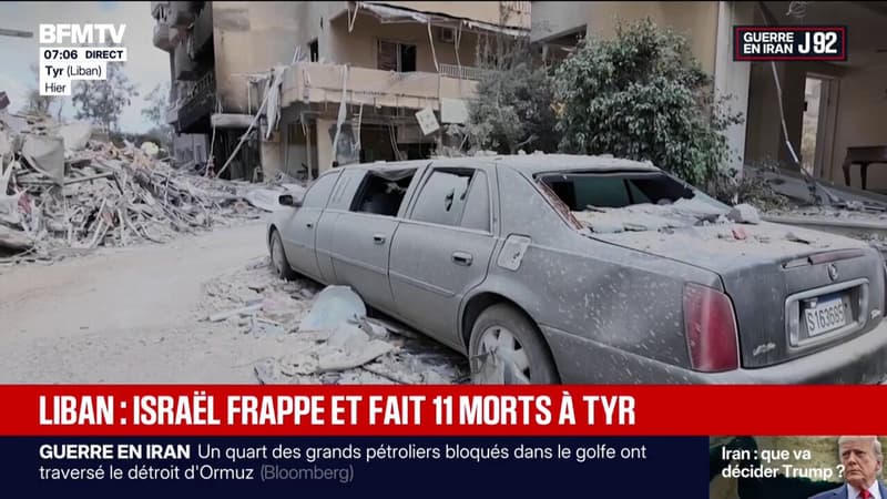 Au moins 11 morts, dont un secouriste, dans des frappes israéliennes dans le sud du Liban