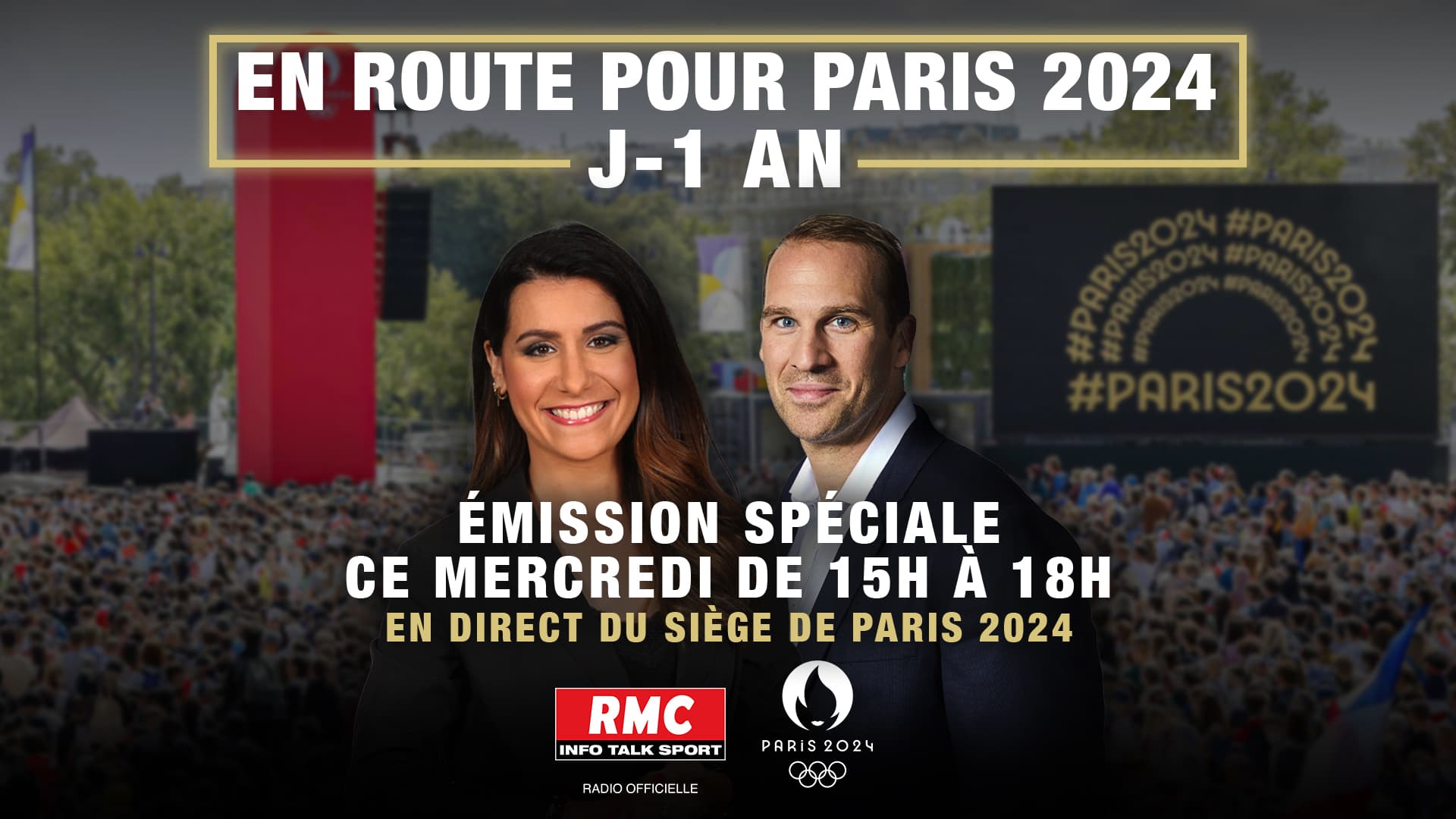 Jeux olympiques: RMC, radio officielle de Paris 2024