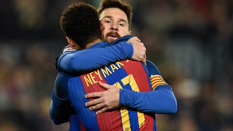 Messi et Neymar