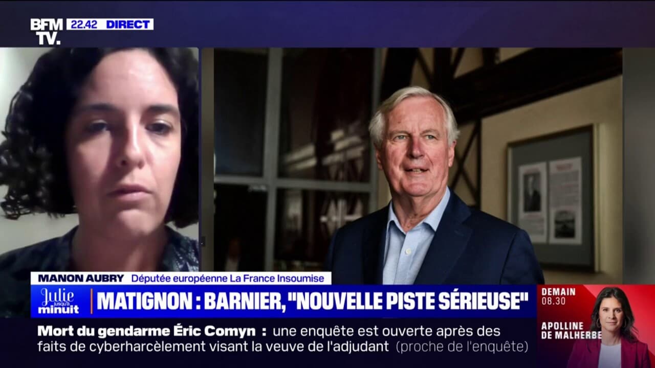 Manon Aubry (LFI): "Si le Rassemblement national ne censure pas Michel