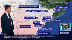 Météo Côte d’Azur: un beau soleil et très peu de nuages ce mardi, 13°C à Tende et 16°C à Nice