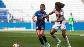 Wendie Renard et Clara Matéo en D1 Arkéma, en 2022.