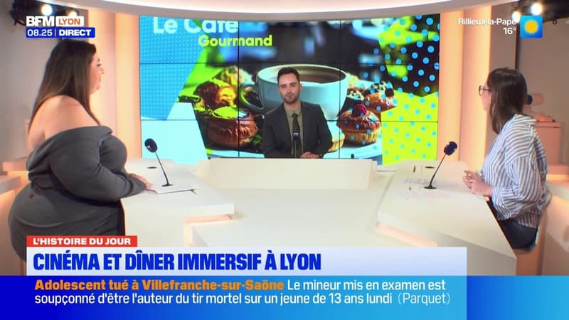 Cinéma et dîner immersif à Lyon dans l'histoire du jour