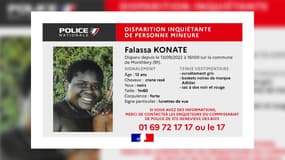 Le jeune Falassa est porté disparu depuis le 13 septembreà Monthlery.