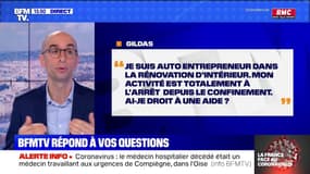 Je suis auto-entrepreneur, mon activité est à l'arrêt, ai-je droit à une aide ? BFMTV répond à vos questions